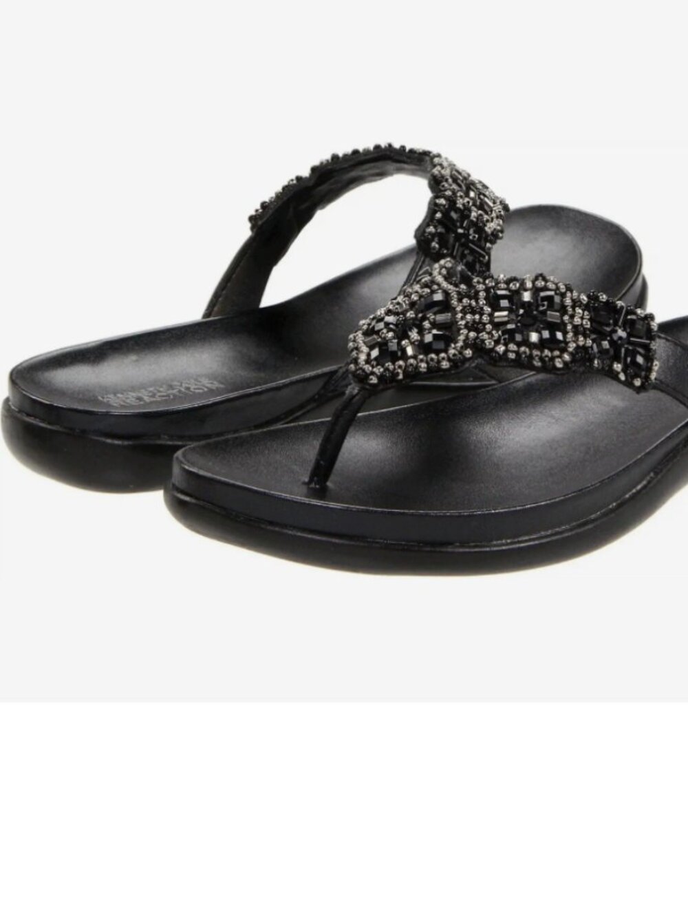 Kenneth Cole Reaction Glam-athon Women’s Flat 6.5 Sandals NEW